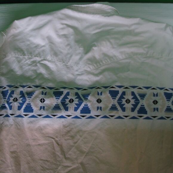 🔥💯🔥 Vintage Wrangler Western Button-Down Shirt - Picture 5 of 5